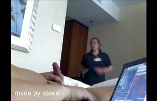 XXX 18 वर्षीय दाट तपकिरी रंगाचे केस आहे वापरले त्याच्या मांजर चरबी लंड